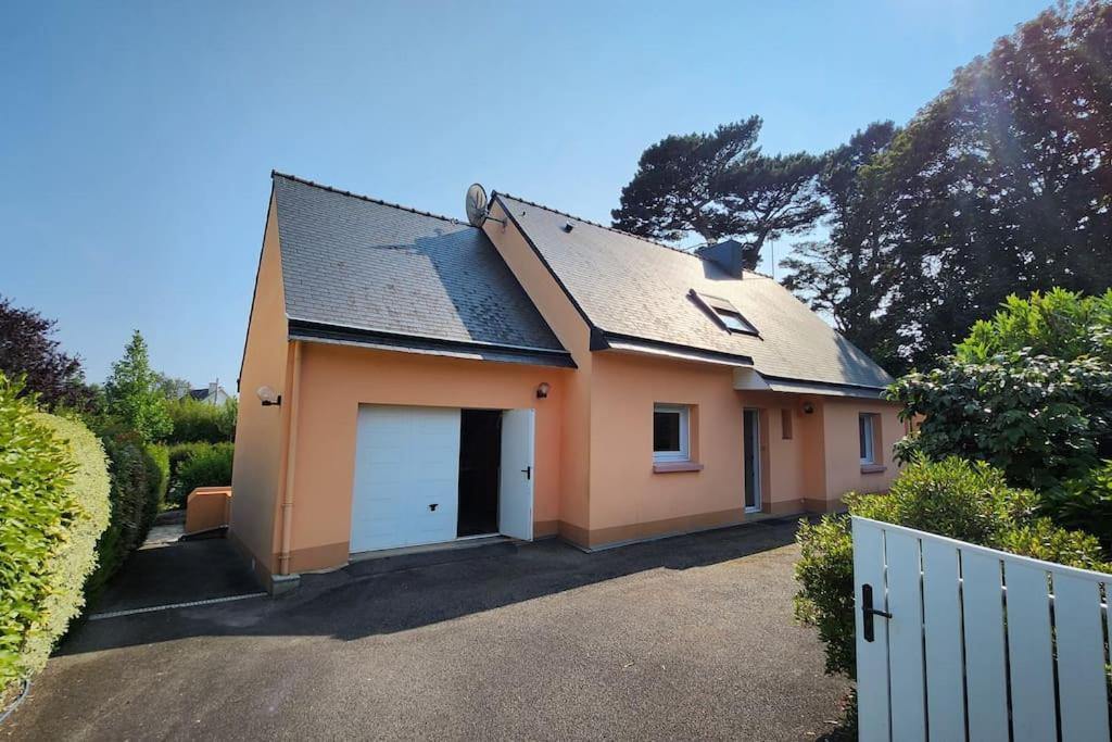 Kerlean, Plage Des Sables Blancs A 700M! Concarneau Buitenkant foto